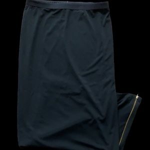 Ann Taylor Long Side Zip Skirt
